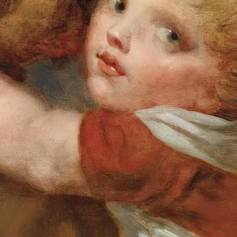 Niño Con Un Perro Jean-Baptiste Greuze