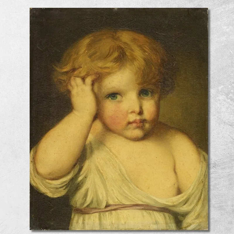 Bildnis Eines Kindes Jean-Baptiste Greuze canvas print