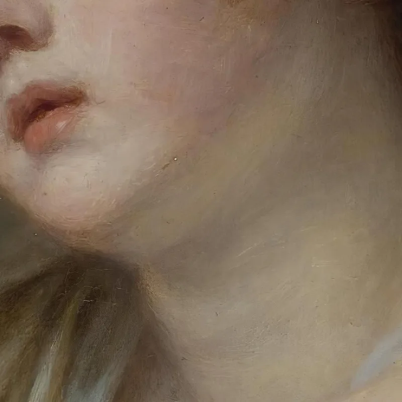 Bust Of A Young Woman Jean-Baptiste Greuze