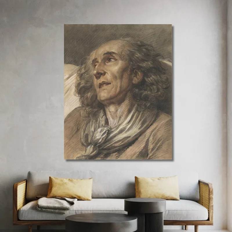 Busto De Un Hombre Anciano Jean-Baptiste Greuze