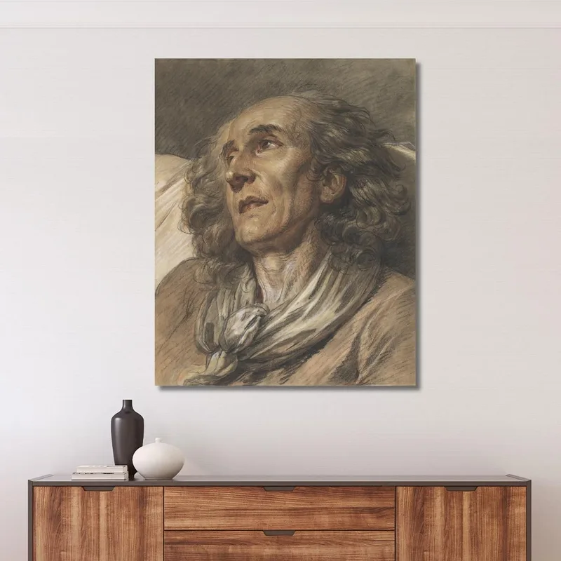 Busto De Un Hombre Anciano Jean-Baptiste Greuze