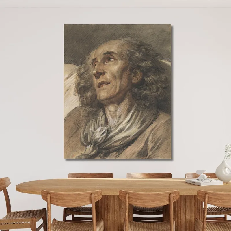 Busto De Un Hombre Anciano Jean-Baptiste Greuze