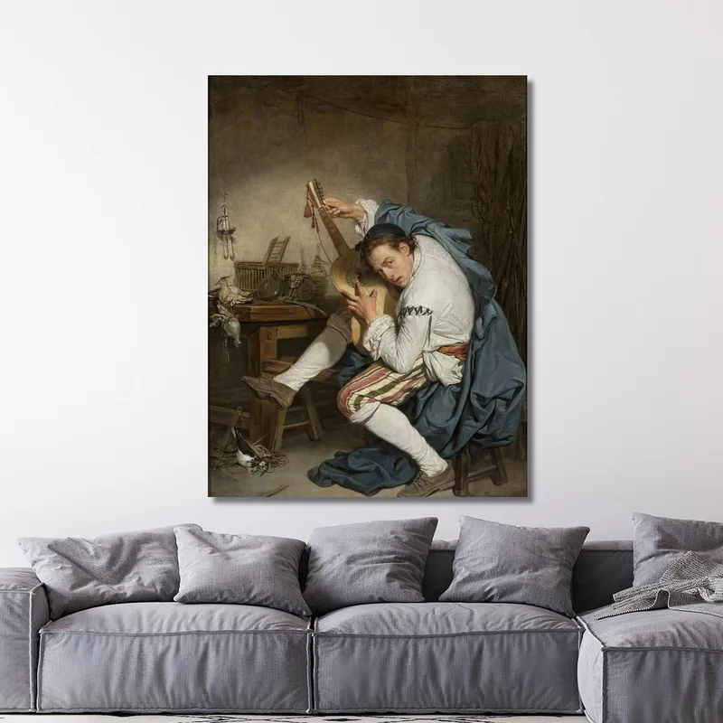 Guitar Player Jean-Baptiste Greuze