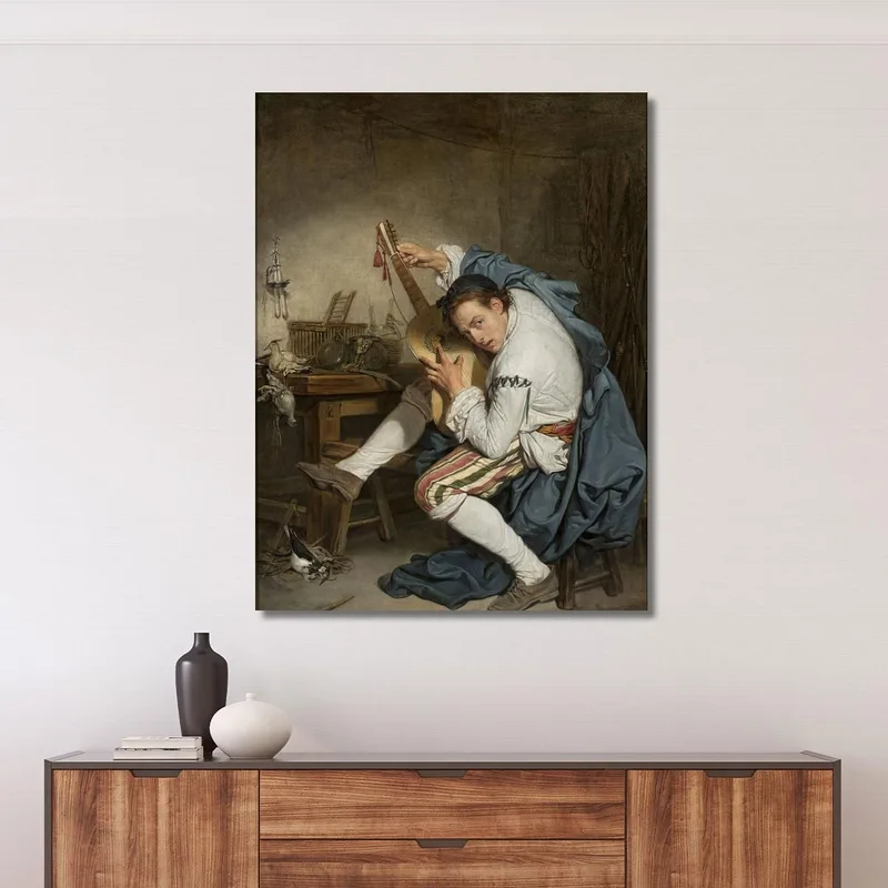 Guitar Player Jean-Baptiste Greuze