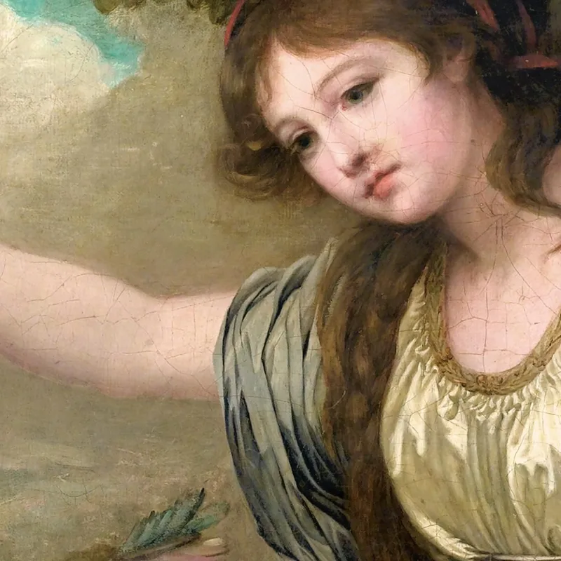 Seated Young Girl Jean-Baptiste Greuze