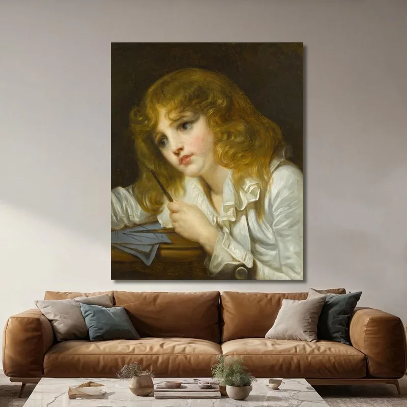 El Pequeño Matemático Jean-Baptiste Greuze