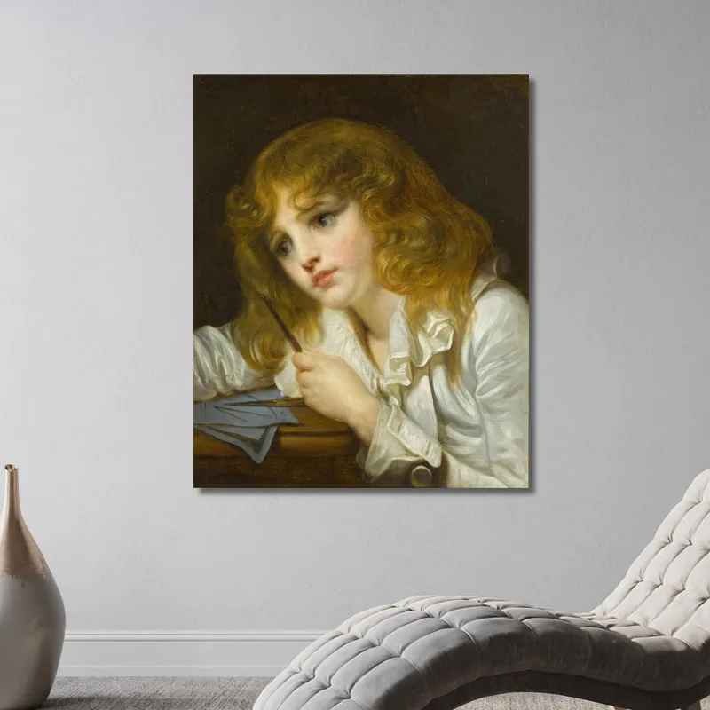 El Pequeño Matemático Jean-Baptiste Greuze
