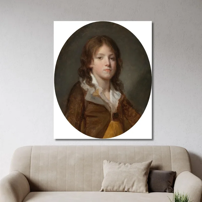 Porträt Eines Jungen Jean-Baptiste Greuze