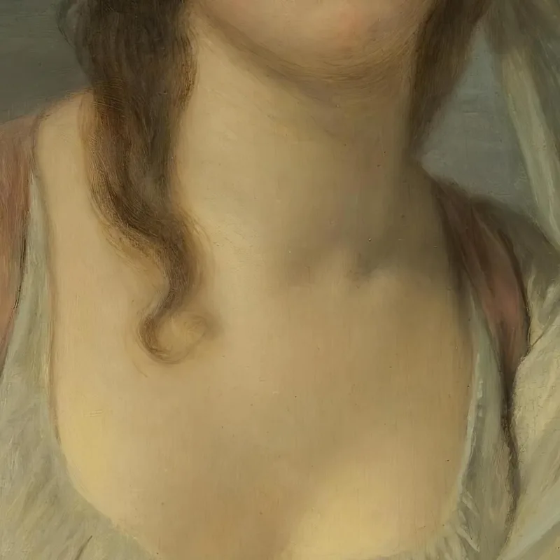 Portrait Of Madame Van Westrenen Of Tremaat Jean-Baptiste Greuze