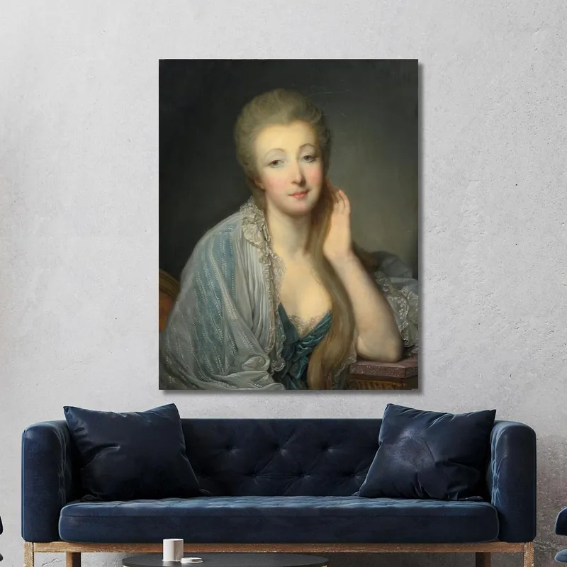 Ritratto Della Contessa Du Barry Jean-Baptiste Greuze