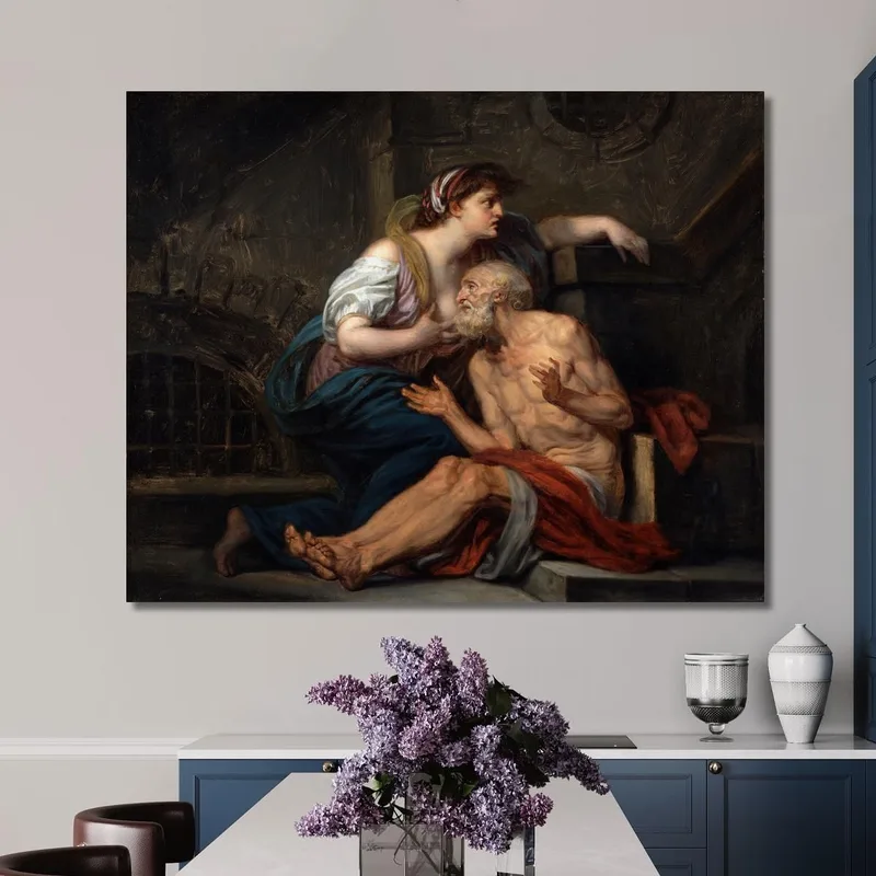 Römische Nächstenliebe Jean-Baptiste Greuze