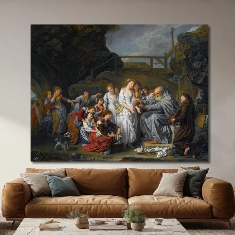 Der Einsiedler Jean-Baptiste Greuze