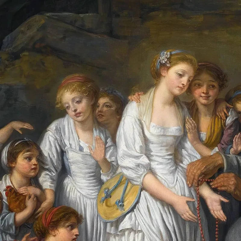 Der Einsiedler Jean-Baptiste Greuze