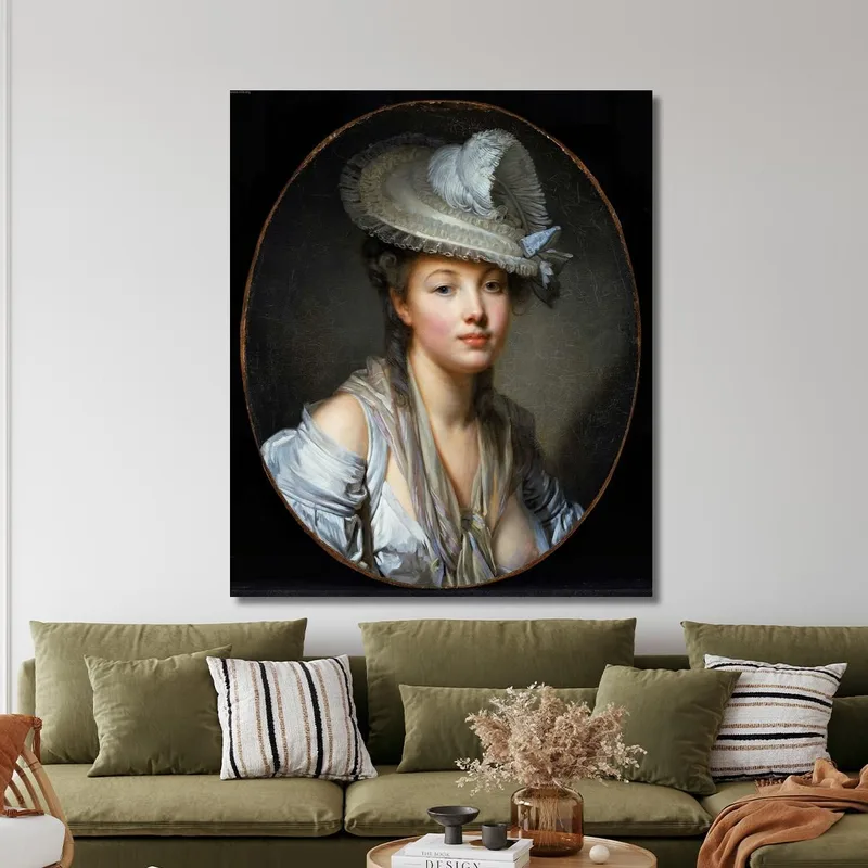 The White Hat Jean-Baptiste Greuze