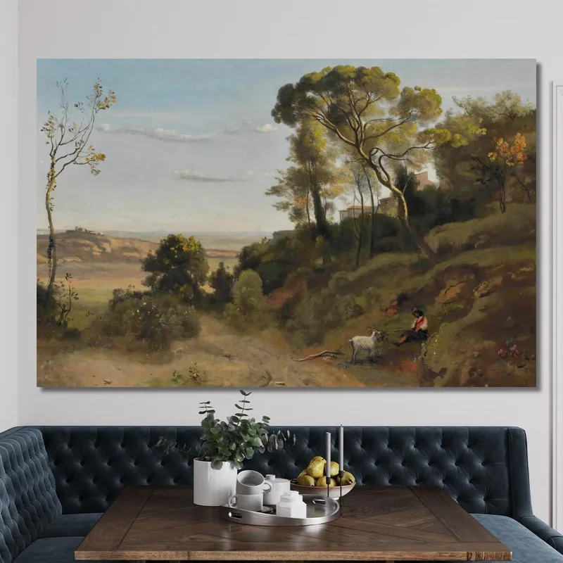 Neapel-Kampagne Jean-Baptiste-Camille Corot
