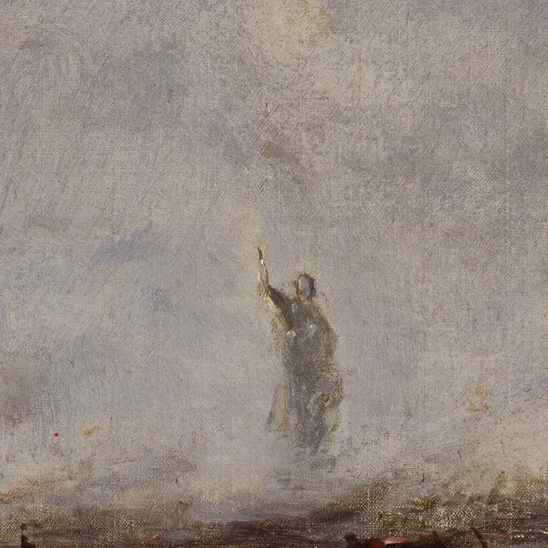 Le Rêve Paris Bruciò Nel Settembre 1870 Jean-Baptiste-Camille Corot
