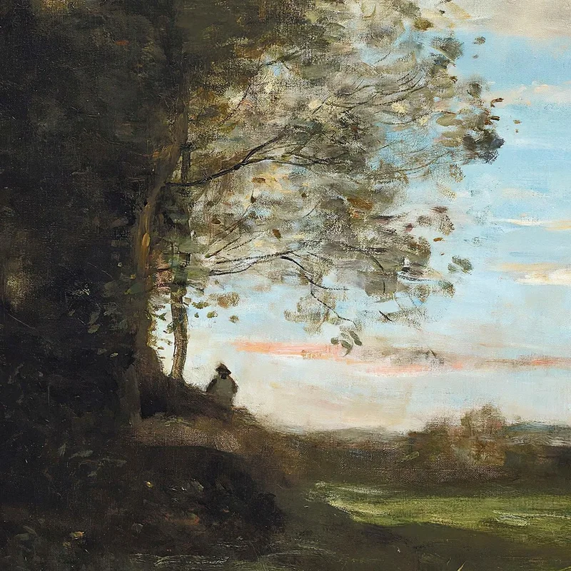 Recuerdo De Las Dunas De Dunkerque Jean-Baptiste-Camille Corot