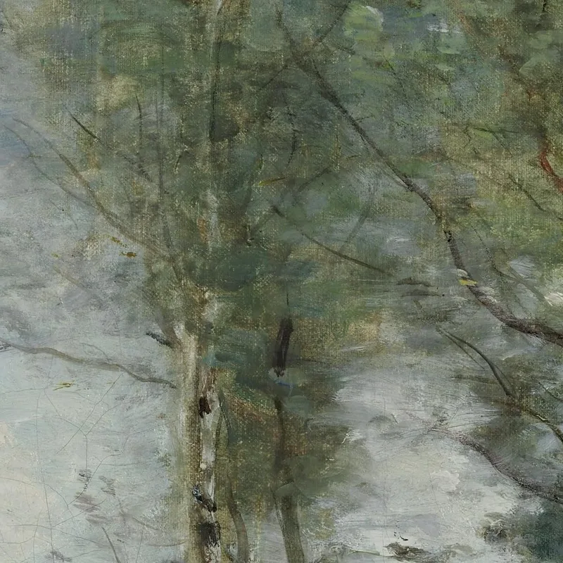 Souvenir De Coubron Jean-Baptiste-Camille Corot