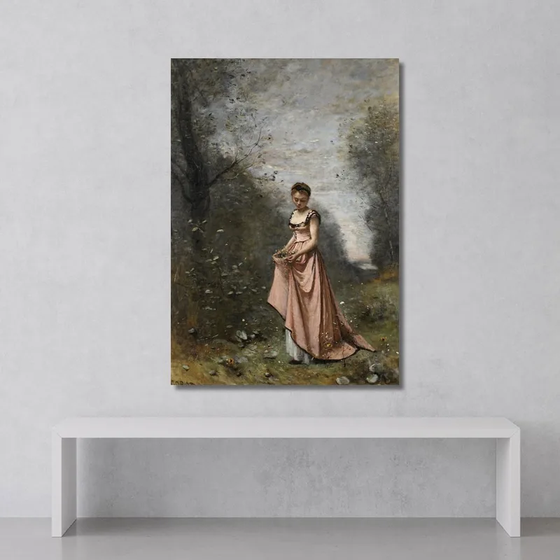 Le Printemps De La Vie Jean-Baptiste-Camille Corot