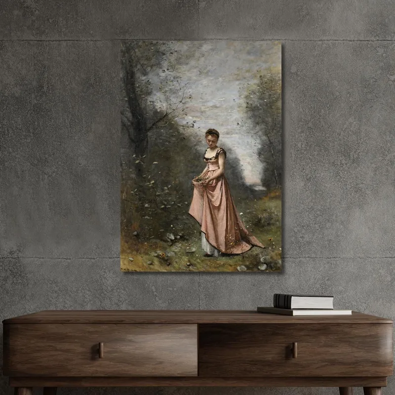 Le Printemps De La Vie Jean-Baptiste-Camille Corot