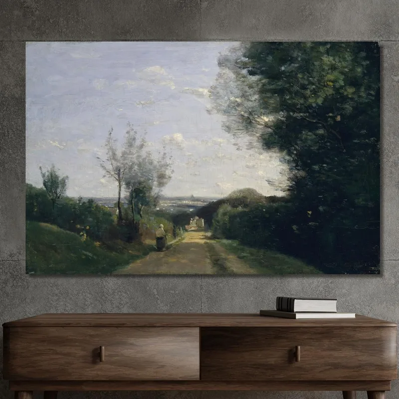Los Alrededores De París Jean-Baptiste-Camille Corot