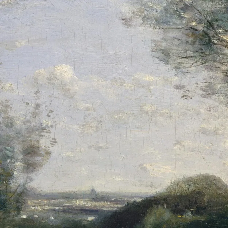 Los Alrededores De París Jean-Baptiste-Camille Corot
