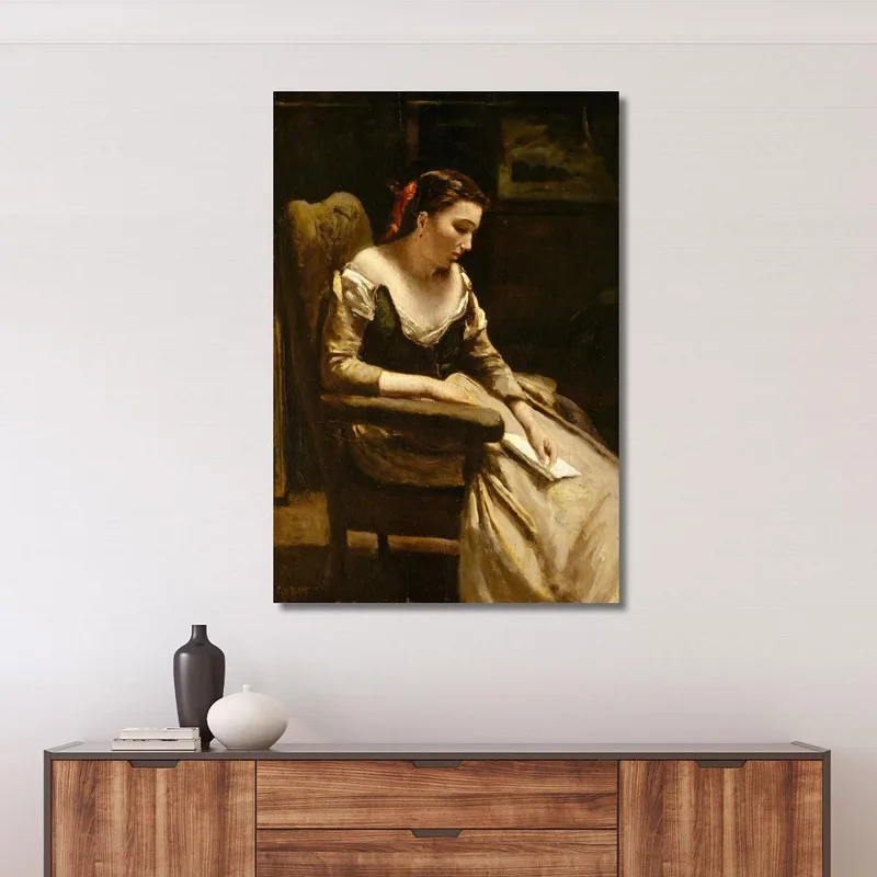 La Lettre Jean-Baptiste-Camille Corot