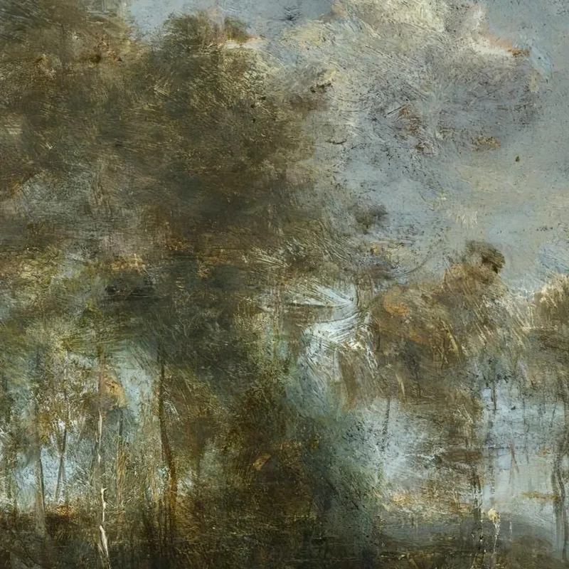 Tre Mucche In Una Palude Jean-Baptiste-Camille Corot