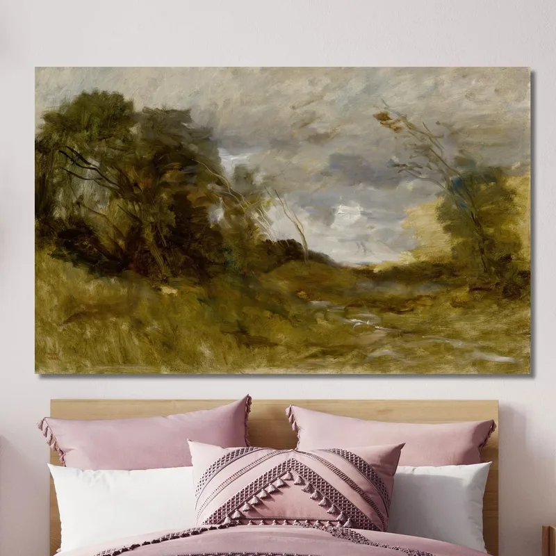 Solitary Valley 2 Jean-Baptiste-Camille Corot