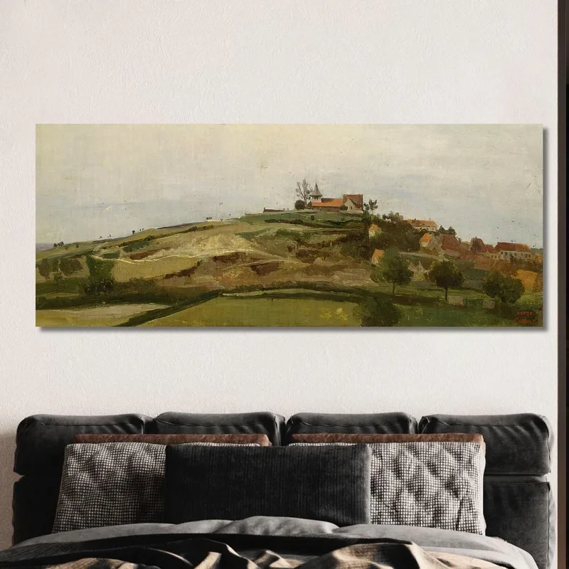 Blick Auf Lormes Jean-Baptiste-Camille Corot