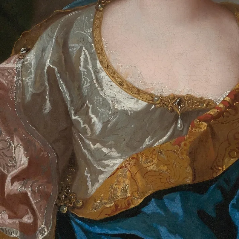 Porträt Einer Dame Jean-François de Troy