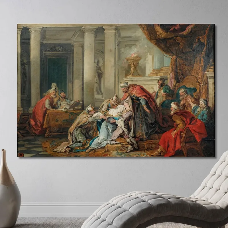 L'Évanouissement D'Esther Jean-François de Troy