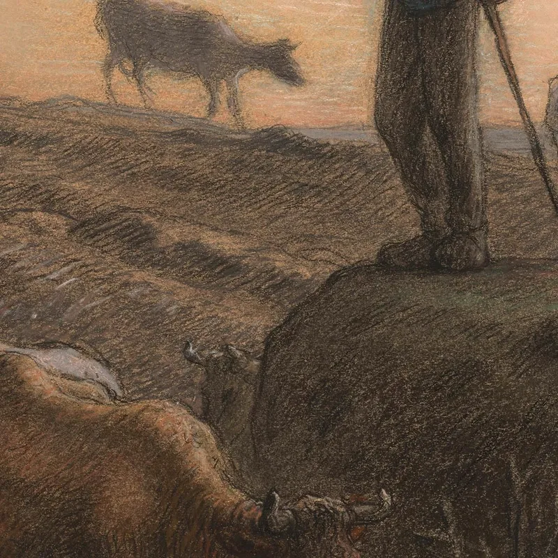 Rappeler Les Vaches À La Maison Jean-François Millet