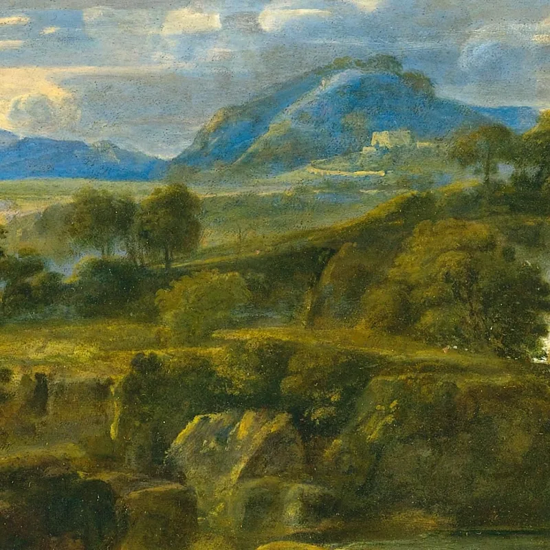 Paisaje Con Pastores Jean-François Millet