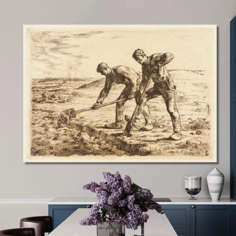 Die Bagger Jean-François Millet