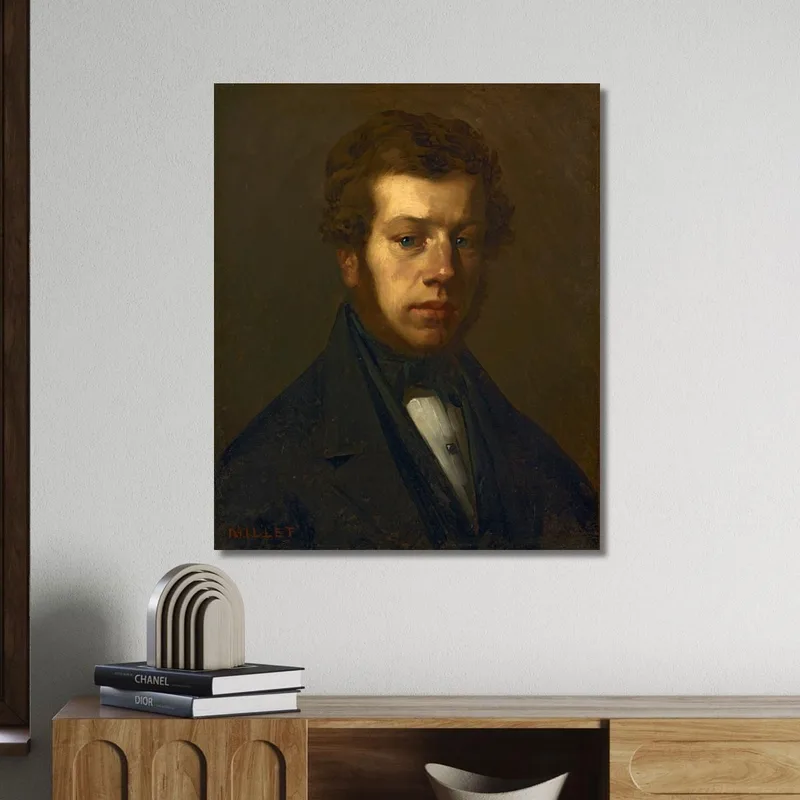 Signor Martino Jean-François Millet quadro stampa su tela