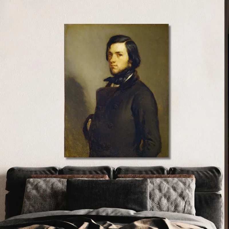 Porträt Eines Mannes Jean-François Millet