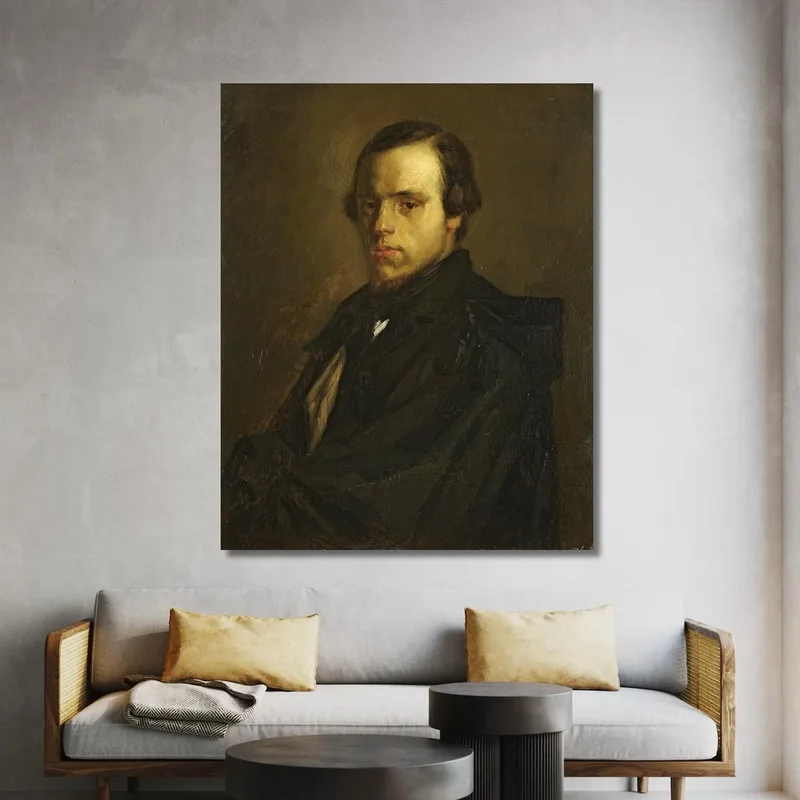 Retrato Del Señor Le Courtois Cuñado Del Artista Jean-François Millet