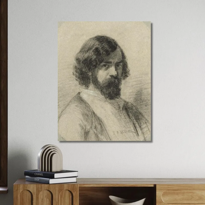 Portrait De Narcisse Virgile Díaz De La Peña Jean-François Millet