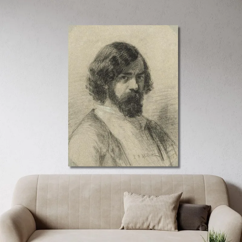 Portrait De Narcisse Virgile Díaz De La Peña Jean-François Millet