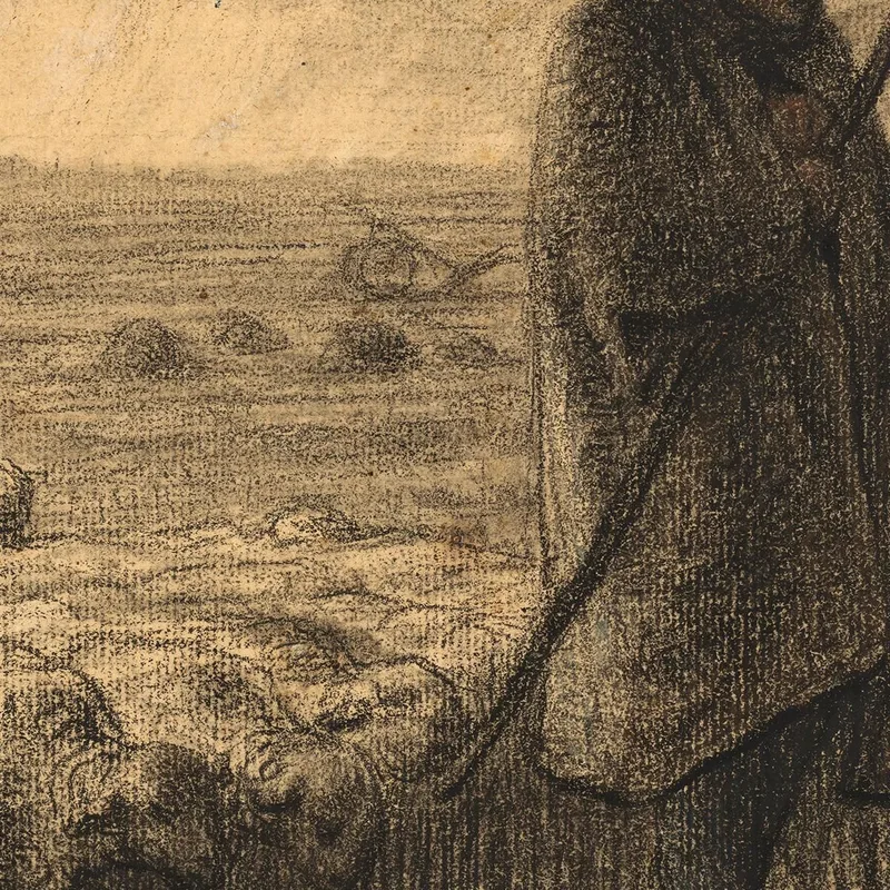 Pastor Regresando Con Su Rebaño Jean-François Millet