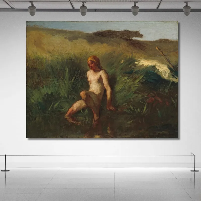 Le Baigneur Jean-François Millet