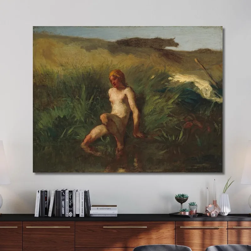 Le Baigneur Jean-François Millet