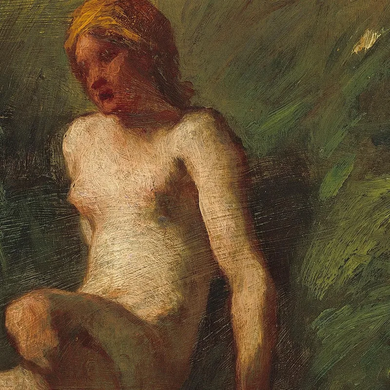 Le Baigneur Jean-François Millet