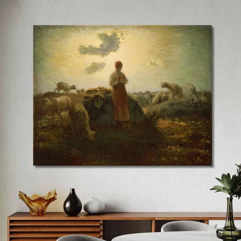 El Guardián Del Rebaño Jean-François Millet