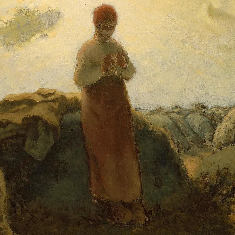 El Guardián Del Rebaño Jean-François Millet