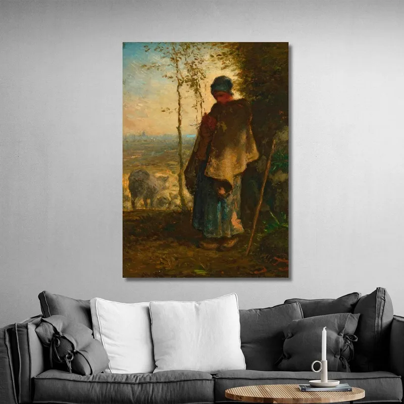 La Pequeña Pastora Jean-François Millet