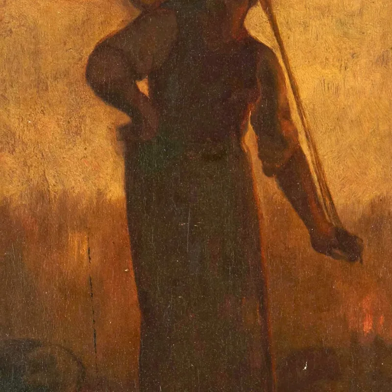 Das Milchmädchen Aus Der Normandie Jean-François Millet