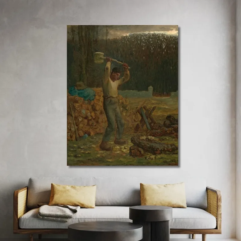 Der Holzfäller Jean-François Millet