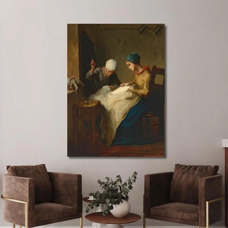 Las Jóvenes Costureras Jean-François Millet